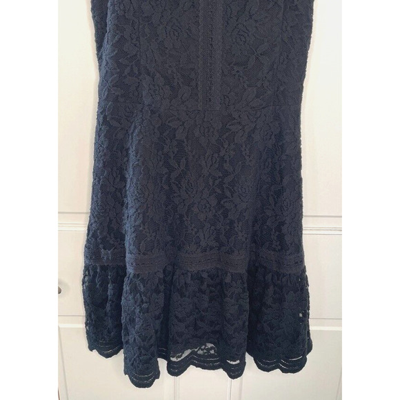 Hollister Women's Lace Crochet Strappy Mini Dress Size Small 90's Y2K Whimsigoth - Picture 5 of 14